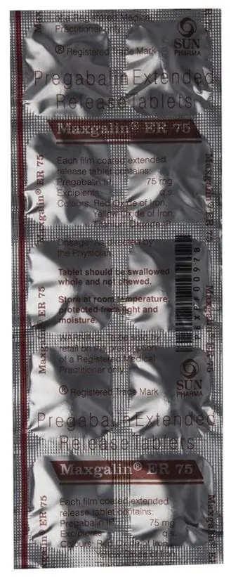 Maxgalin ER 75 Tablet thumbnail 4