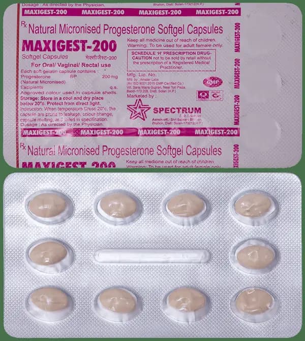 Maxigest 200mg Capsule