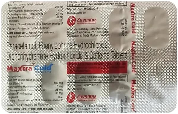 Maxtra Cold Plus Tablet