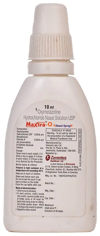 Maxtra-O Nasal Spray thumbnail 2