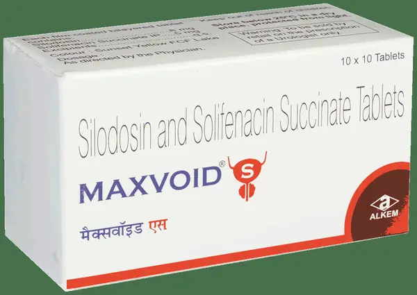 Maxvoid S 8mg/5mg Tablet