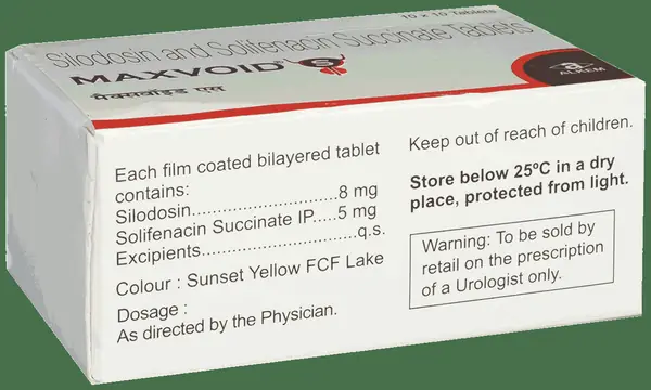 Maxvoid S 8mg/5mg Tablet thumbnail 5