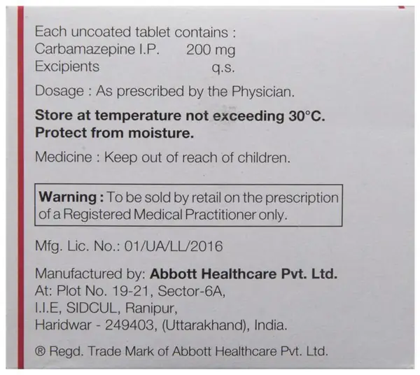 Mazetol 200 Tablet thumbnail 4