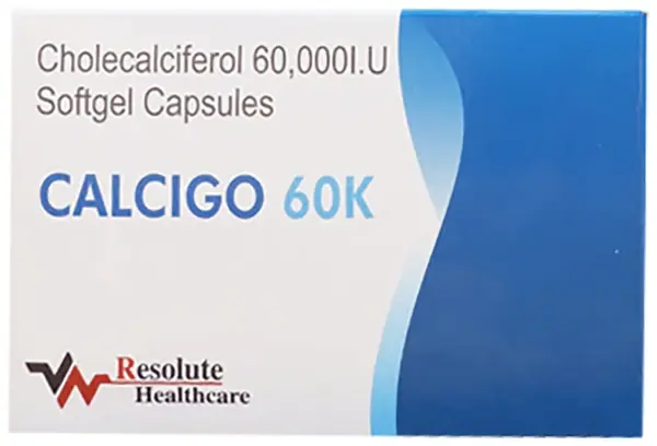 Calcigo 60K Softgel Capsule