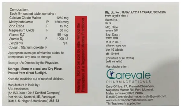 Calcivale-K27 Tablet thumbnail 3