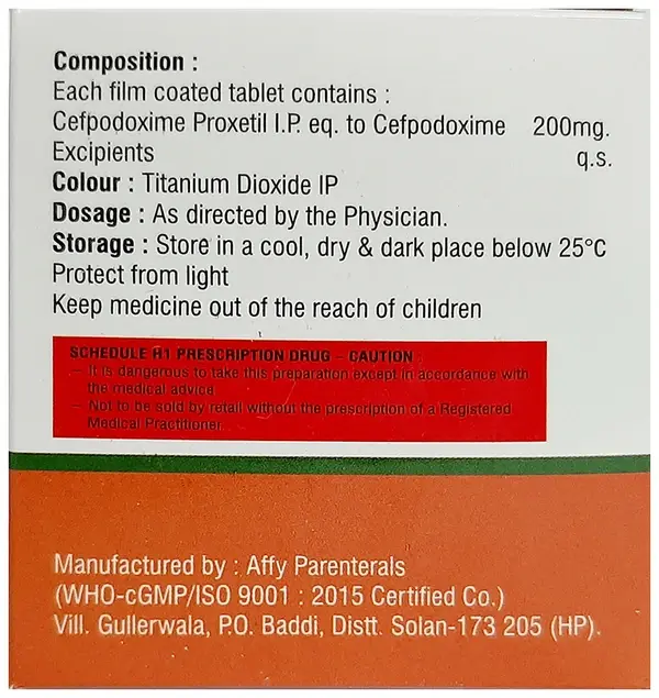 Cefabid 200 Tablet thumbnail 2