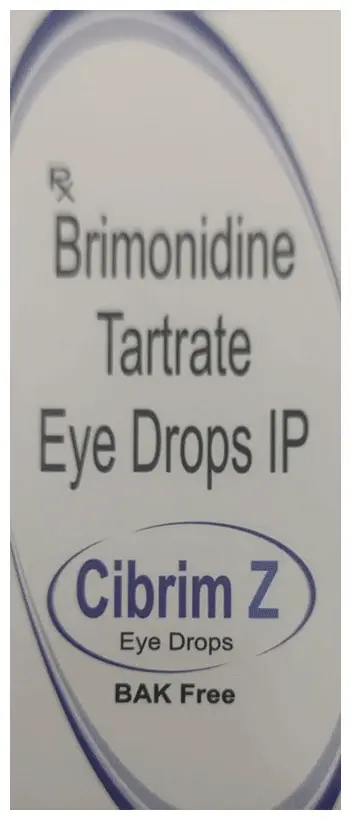 Cibrim Z Eye Drop BAK Free