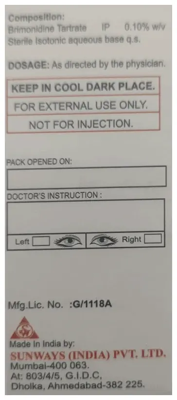 Cibrim Z Eye Drop BAK Free thumbnail 3