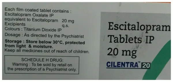 Cilentra 20 Tablet thumbnail 3