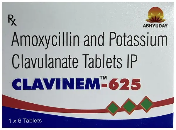 Clavinem 625 Tablet