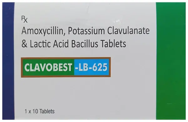 Clavobest-LB 625 Tablet