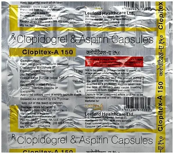 Clopitex-A 150 Capsule thumbnail 3