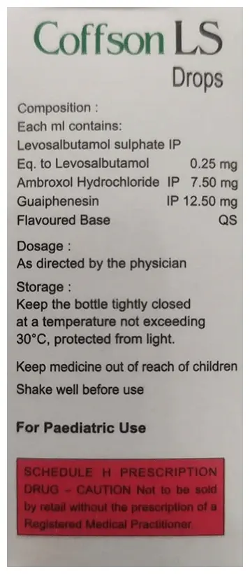 Coffson LS Oral Drops Raspberry thumbnail 3