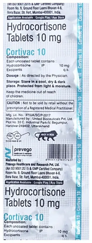 Cortivac 10 Tablet