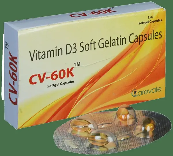 CV 60K Softgel Capsule