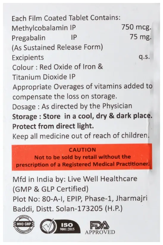 Ecogab-ME Tablet SR thumbnail 4