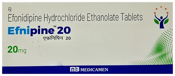 Efnipine 20 Tablet
