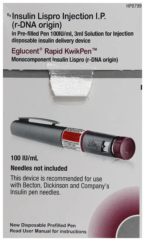 Eglucent Rapid 100IU/ml Kwikpen