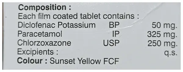 Eldic MR 250mg/50mg/325mg Tablet thumbnail 2