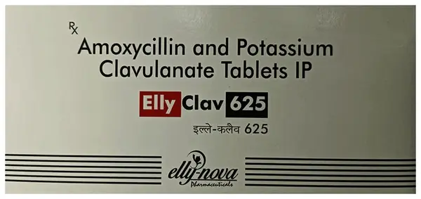 Elly Clav 500mg/125mg Tablet