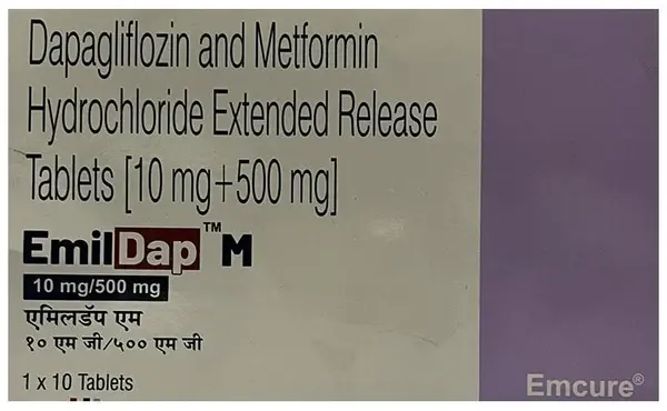 Emildap M 10mg/500mg Tablet ER
