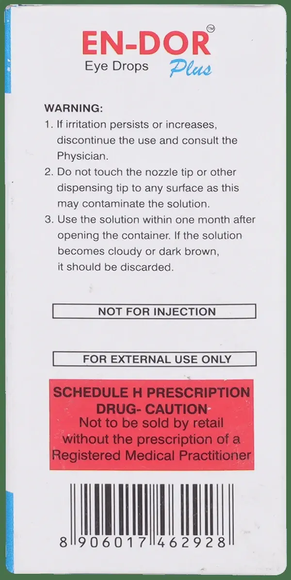 Endor Plus Eye Drop thumbnail 3