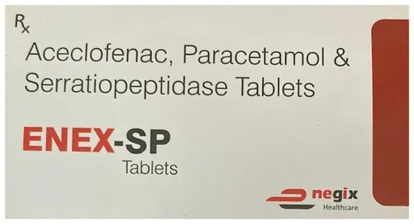 Enex SP 100mg/325mg/15mg Tablet