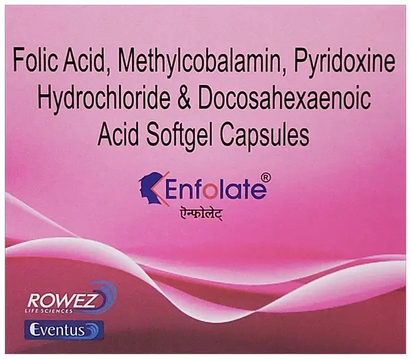 Enfolate Softgel Capsule
