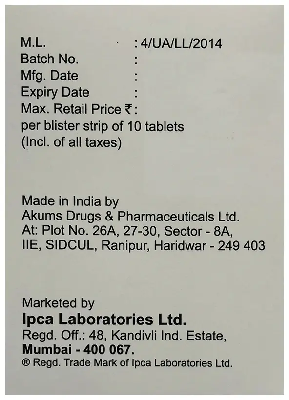 Epictal 750mg Tablet thumbnail 3