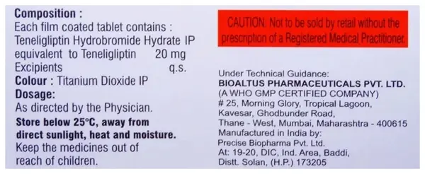 Eriglip 20mg Tablet thumbnail 5