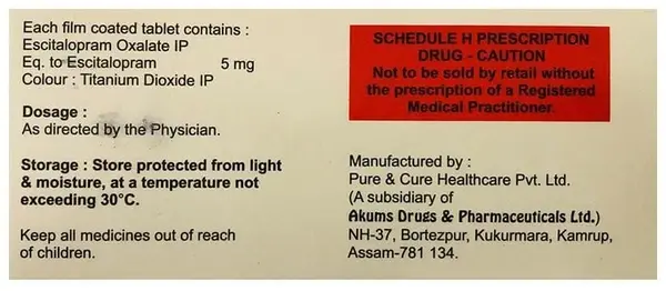 Escilyf 5 Tablet thumbnail 2