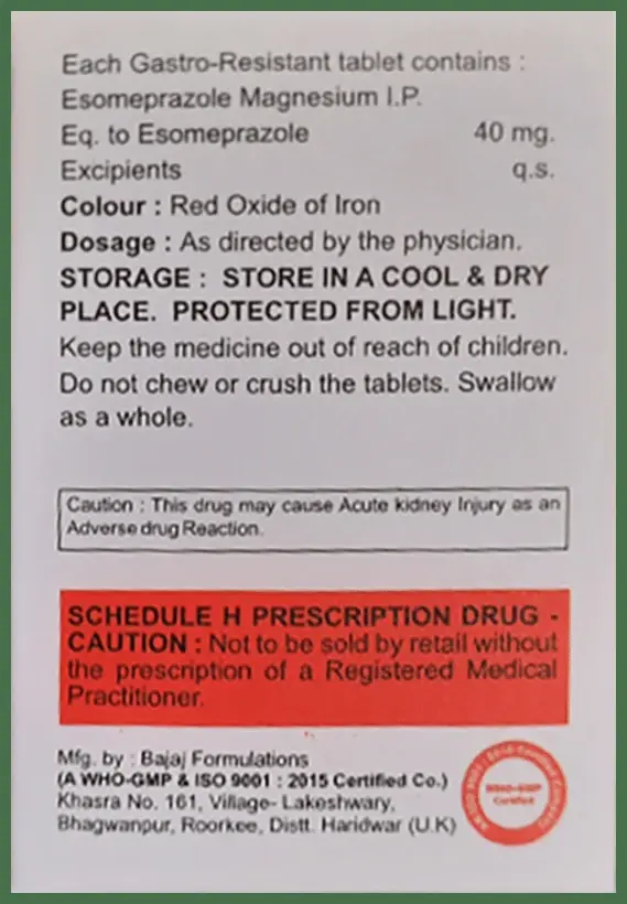 Esomust 40 Tablet thumbnail 3