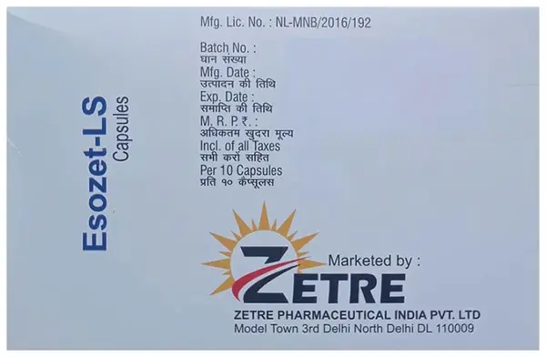 Esozet-LS Capsule SR thumbnail 3