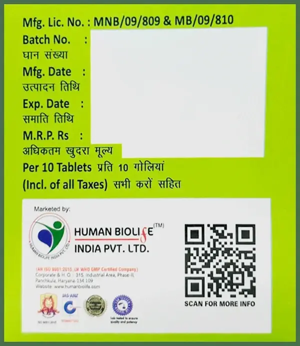 Ethicox P 60mg/325mg Tablet thumbnail 3