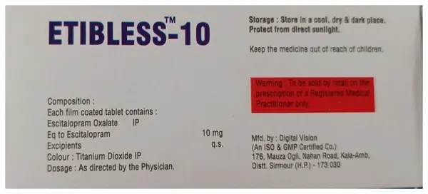 Etibless 10 Tablet thumbnail 4