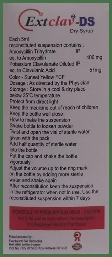 Extclav-DS Dry Syrup thumbnail 3