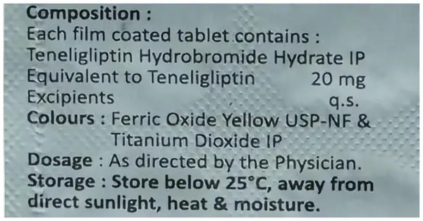 Ezyglip 20mg Tablet thumbnail 5