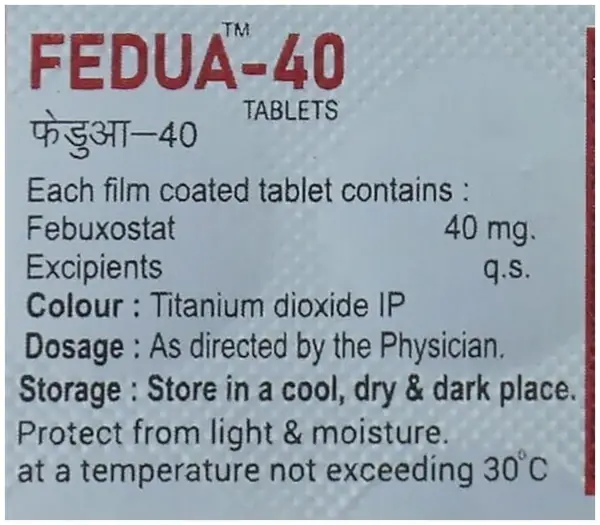 Fedua 40mg Tablet thumbnail 4