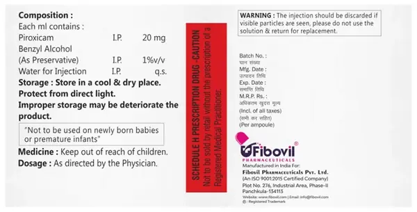 Fibcam 20mg Injection thumbnail 2