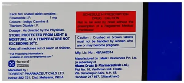 Finast 1mg Tablet thumbnail 5