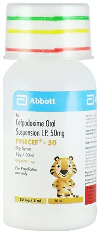 Finecef 50mg Dry Syrup