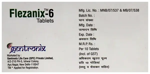 Flezanix 6 Tablet thumbnail 3