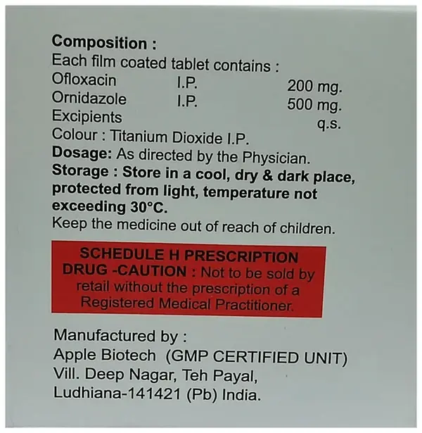 Floxogril-O 500 Tablet thumbnail 3