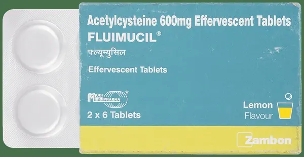 Fluimucil Eff 600mg Tablet