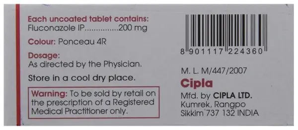 Forcan 200 Tablet thumbnail 5