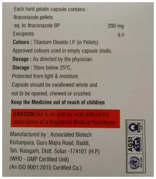 Fungiwar 200 Capsule thumbnail 2