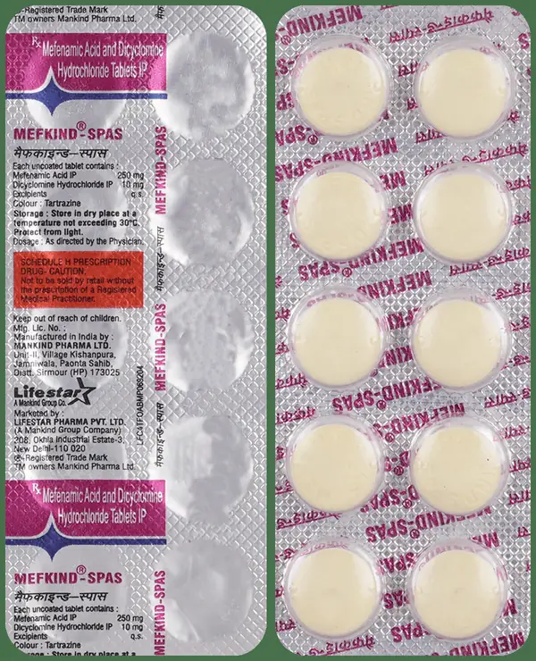 Mefkind-Spas Tablet