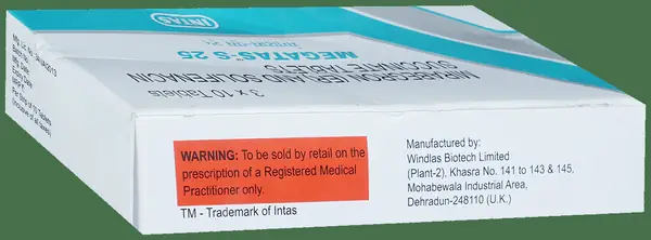 Megatas-S 25 Tablet ER