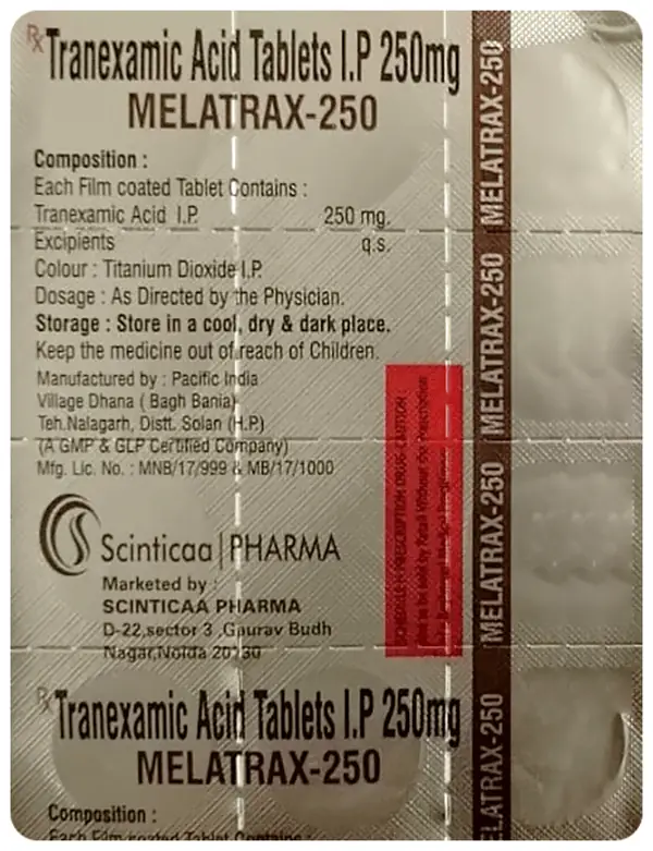 Melatrax 250 Tablet