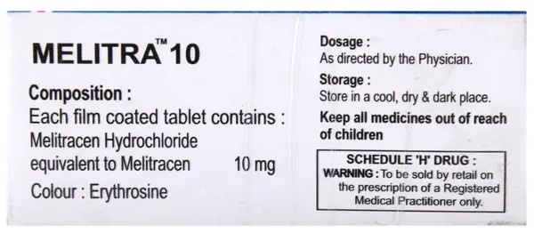 Melitra 10 Tablet